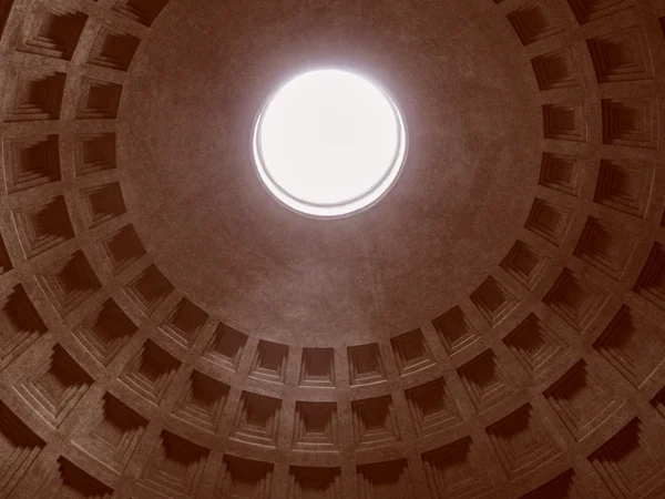 Retro spojrzenie Rzym Panteon — Zdjęcie stockowe