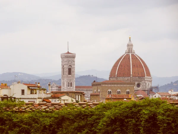 Retro kijken florence Italië — Stockfoto