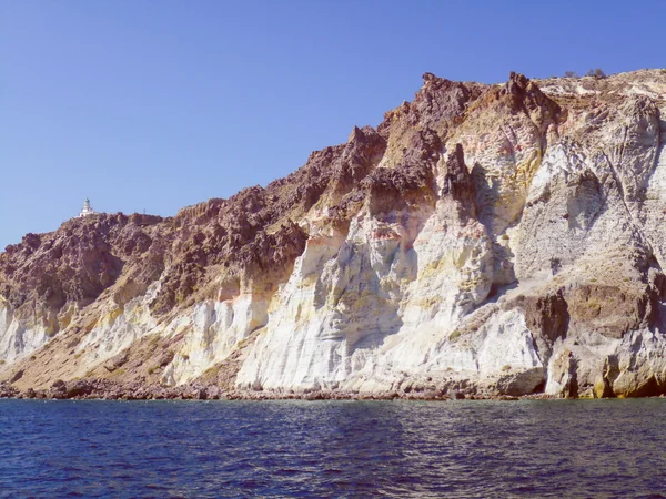 Retro görünüm akrotiri, Yunanistan — Stok fotoğraf