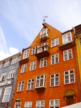 Retro Kopenhag Danimarka bak