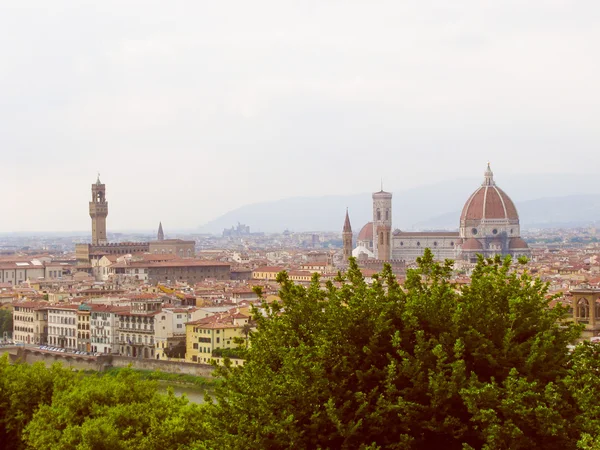 Retro, se Firenze Italia – stockfoto