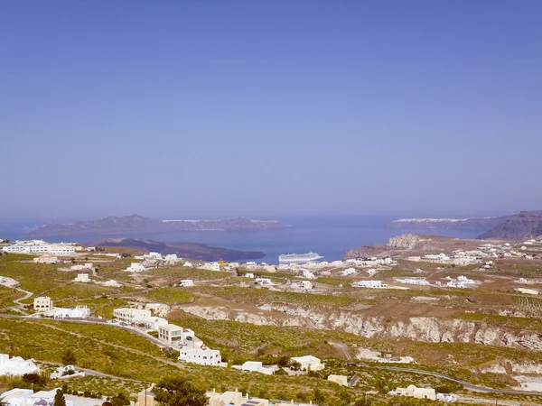 Therasia wyglądowi retro w Grecji — Zdjęcie stockowe