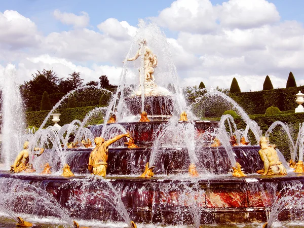 Retro look Fountain — Stock Photo, Image