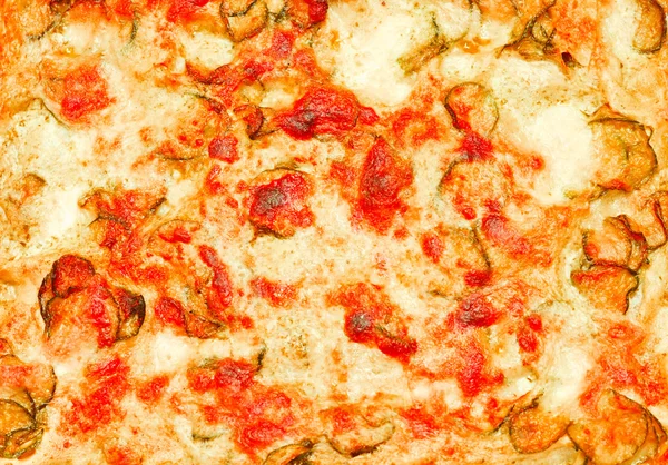 Zucchini-Pizza — Stockfoto