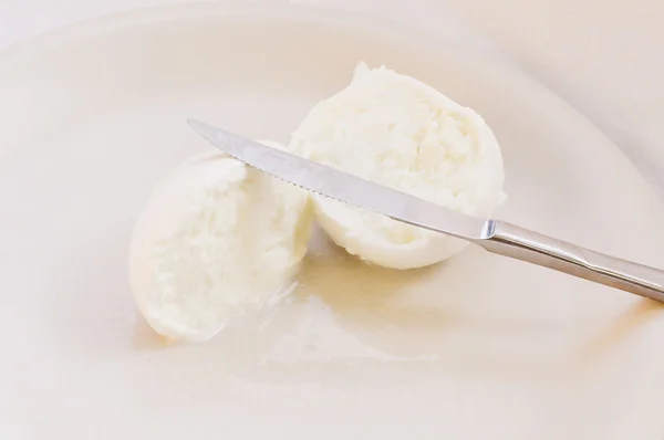 Mozzarella cheese — Stock Photo, Image