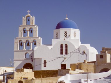 Retro görünüm pyrgos, Yunanistan