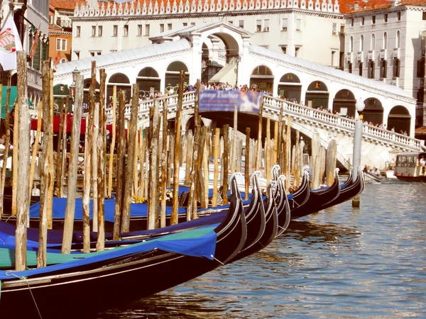 Retro look Venice — Stock Photo, Image