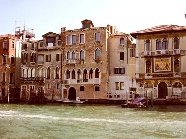 Mirada retro Venecia —  Fotos de Stock