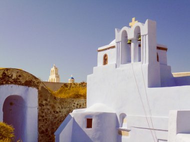 Retro görünüm pyrgos, Yunanistan