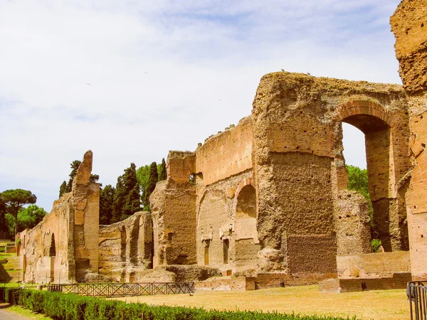 Retro-look augustus mausoleum i Rom — Stockfoto