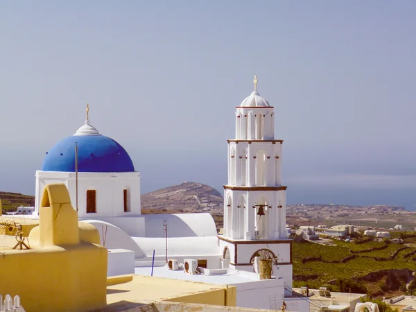 Look retrò Pyrgos in Grecia — Foto Stock