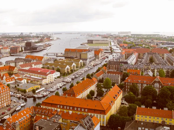 Retro vypadat Kodaň Dánsko — Stock fotografie