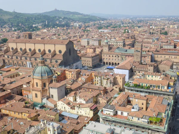 Vista aerea di mortadella — Foto Stock