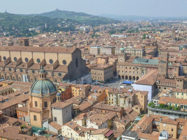 Vista aerea di mortadella — Foto Stock