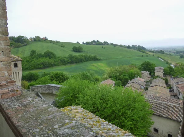 Zamek Torrechiara — Zdjęcie stockowe