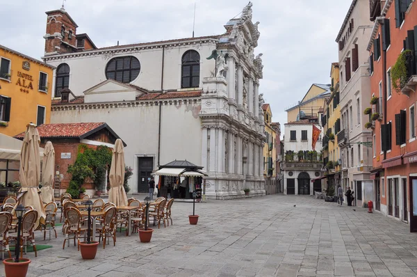 Turystów odwiedzających Venice — Zdjęcie stockowe