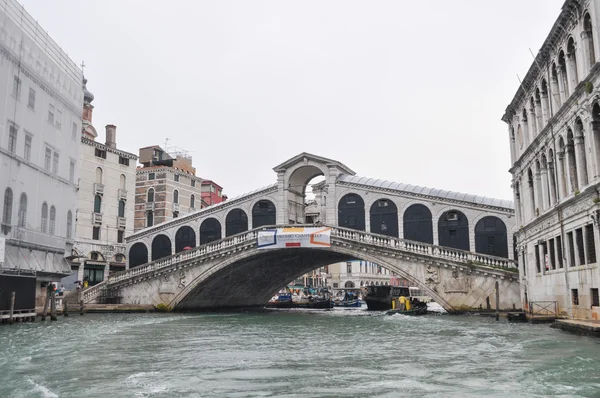 Rialto Bridge Venice — Stock Photo, Image