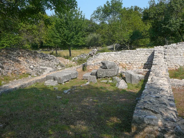 Omisalj ruïnes — Stockfoto