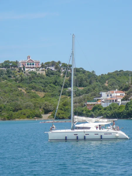 Blick auf Mahon Menorca — Stockfoto