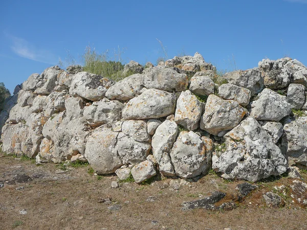 Cala Galdana ruïnes — Stockfoto