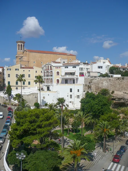 Vista de Mahón Menorca — Foto de Stock