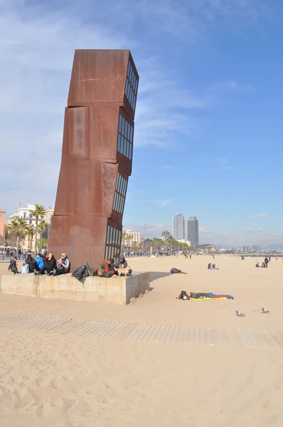 Plaia de Barceloneta — Zdjęcie stockowe