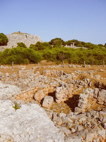 Retro-look Torre den Galmes in Minorca — Stockfoto