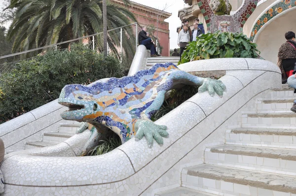 Park Guell in Barcelona — Stock Photo, Image