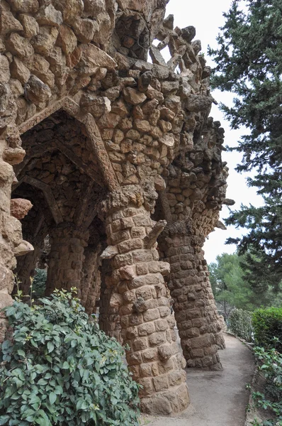 Park Guell in barcelona — стокове фото