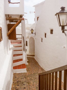 Retro görünüm Menorca İspanya