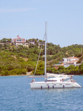Retro görünüm görünüm Mahon Minorca