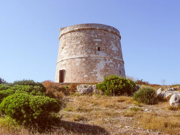 Αναδρομικό βλέμμα άποψη της Punta Prima — Φωτογραφία Αρχείου