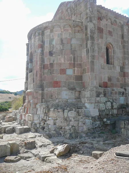 St. Lussorio kirke i Fordongianus – stockfoto