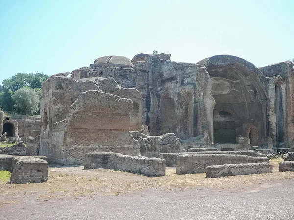 Villa Adriano ruiny v Tivoli — Stock fotografie