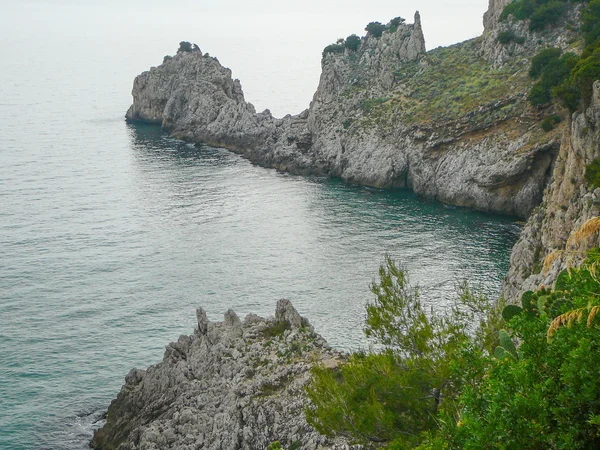 Sperlonga kusten i Gaeta, Italien — Stockfoto