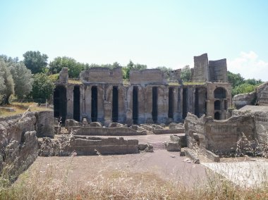 Tivoli harabelerde Villa Adriano
