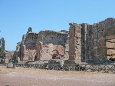 Tivoli harabelerde Villa Adriano