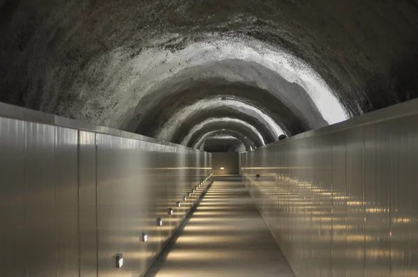 Mountain subway in Aosta Valley — Stock Photo, Image