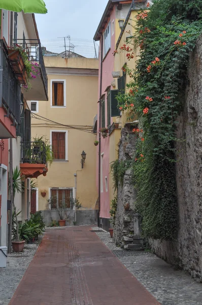 View of Toirano old town — Stock Photo, Image