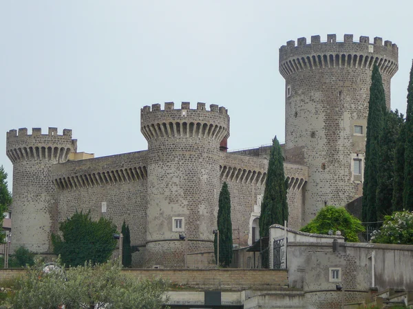 Ruínas da Roccapia em Italia — Fotografia de Stock