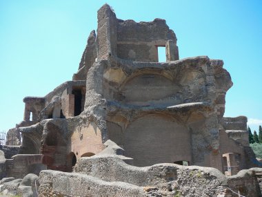 Tivoli harabelerde Villa Adriano