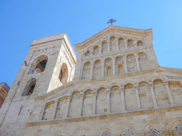 Santa Maria cathedral in Cagliari — Stock Photo, Image