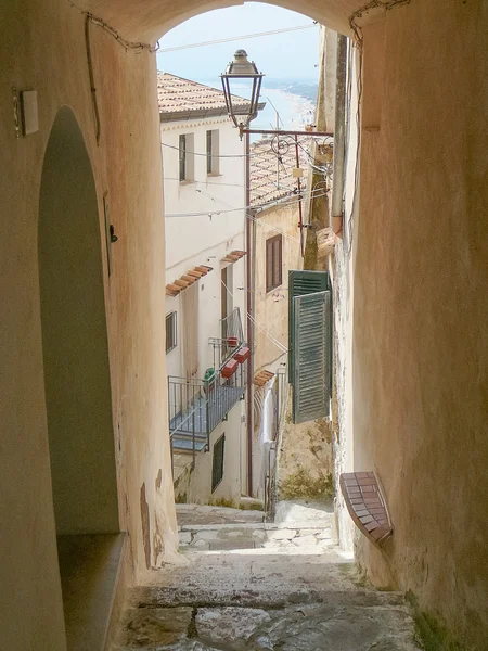 Sperlonga sahil Gaeta, İtalya — Stok fotoğraf