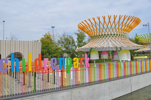 Children Park at Milan Expo in Milan — Stock Photo, Image