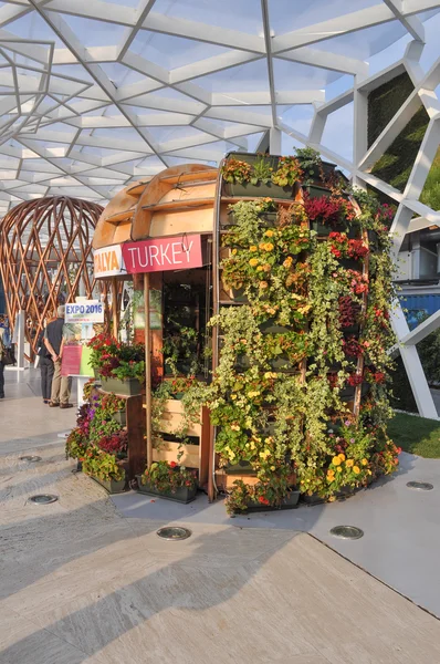 Turkey Pavilion at Milan Expo in Milan — Stock Photo, Image