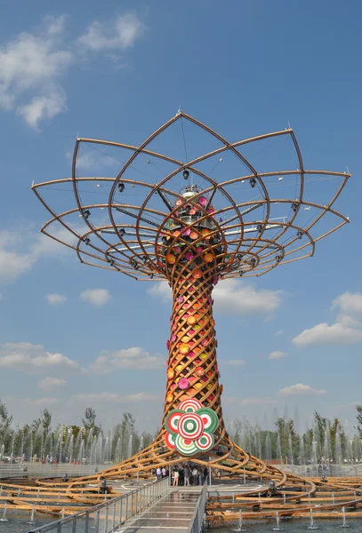 Italy Pavilion at Milan Expo in Milan — Stock Photo, Image