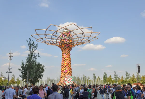 Italy Pavilion at Milan Expo in Milan — Stock Photo, Image