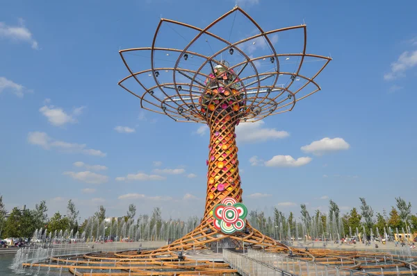 Italy Pavilion at Milan Expo in Milan — Stock Photo, Image