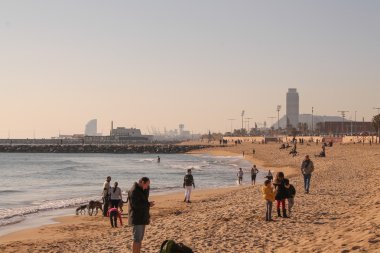 Beach in Barcelona