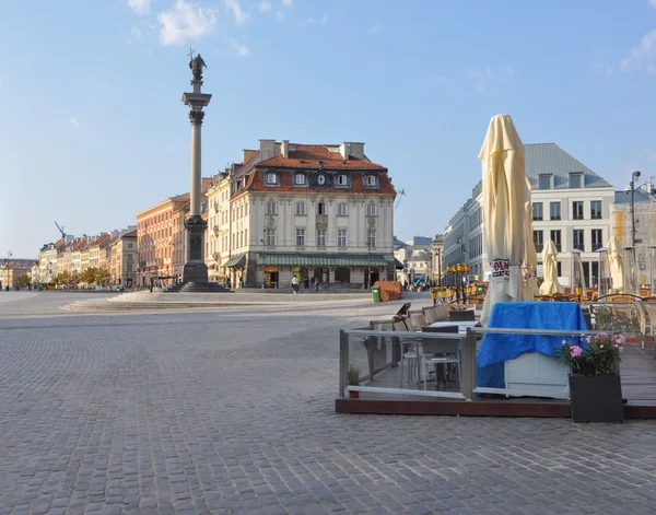 Kasteelplein in Warschau — Stockfoto